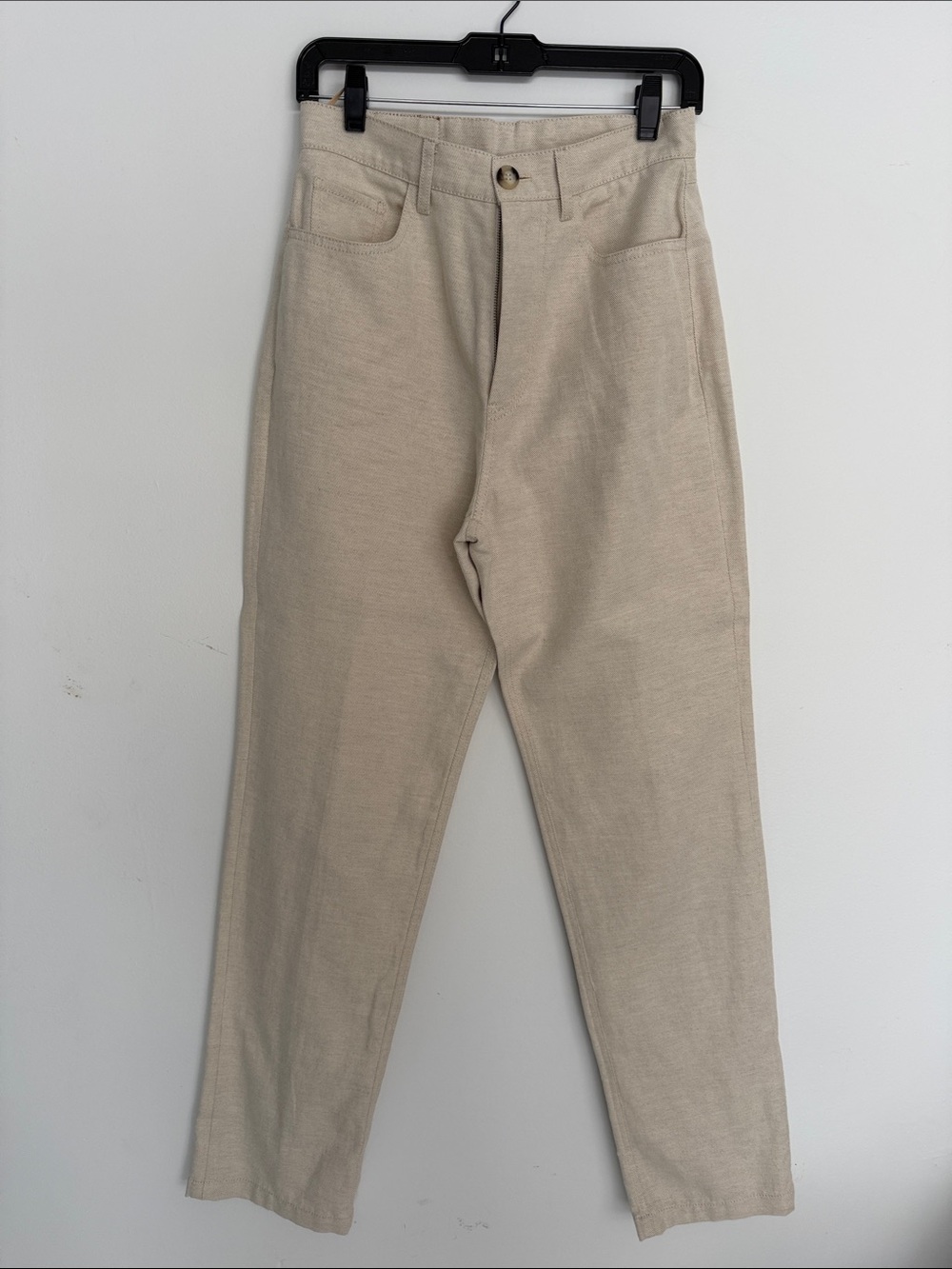 Nanushka Beige-Tan Tailored Chinos